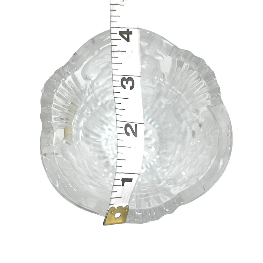 VTG Crystal Clear Industries Crystal Vase 6